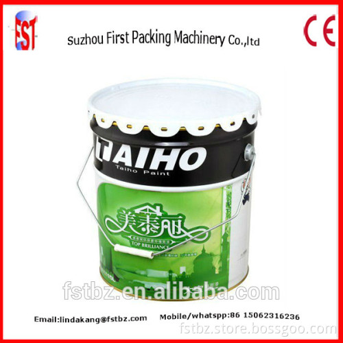 Complete Line Of Paint Barrel Bucket Canister 25l Pail Making Machine